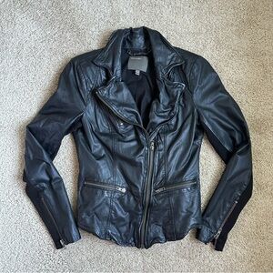 Muubaa Leather jacket Black